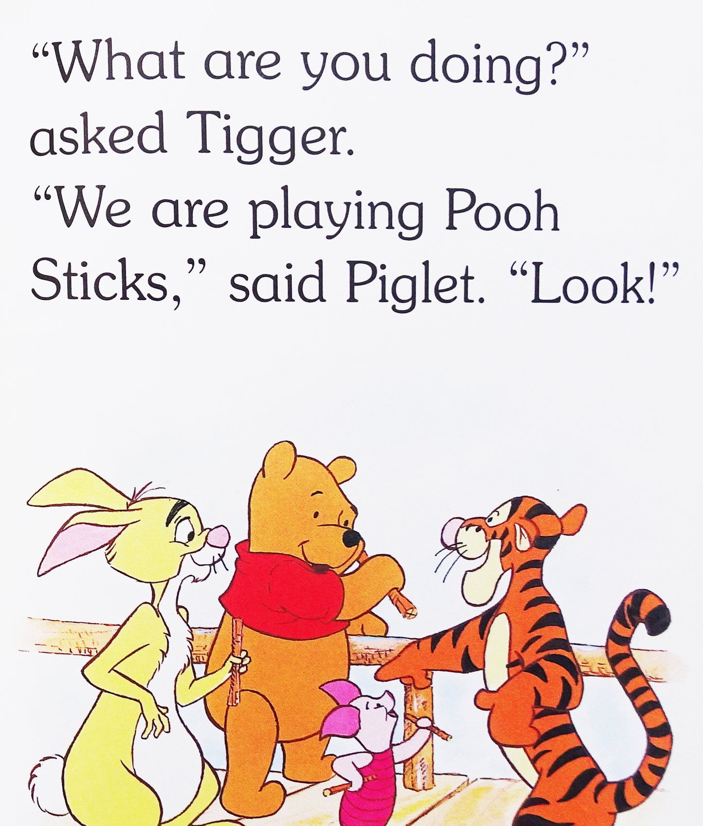 Walt disneys winnie the pooh tiggers hate to lose