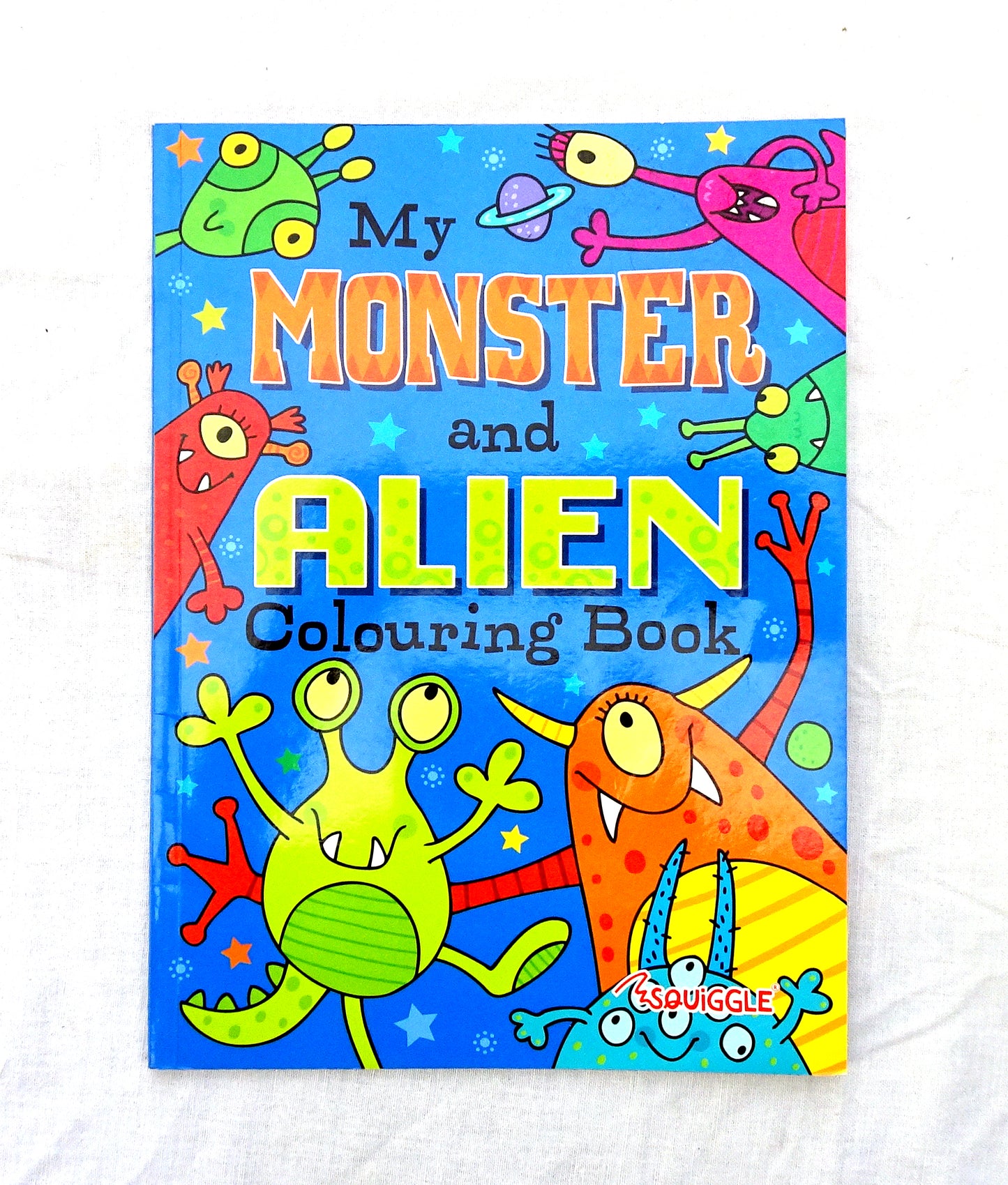 My monster and alien - coloring book