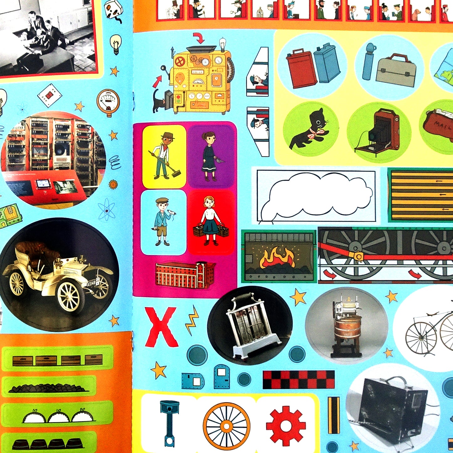 The museum of science and industry - sticker activity book