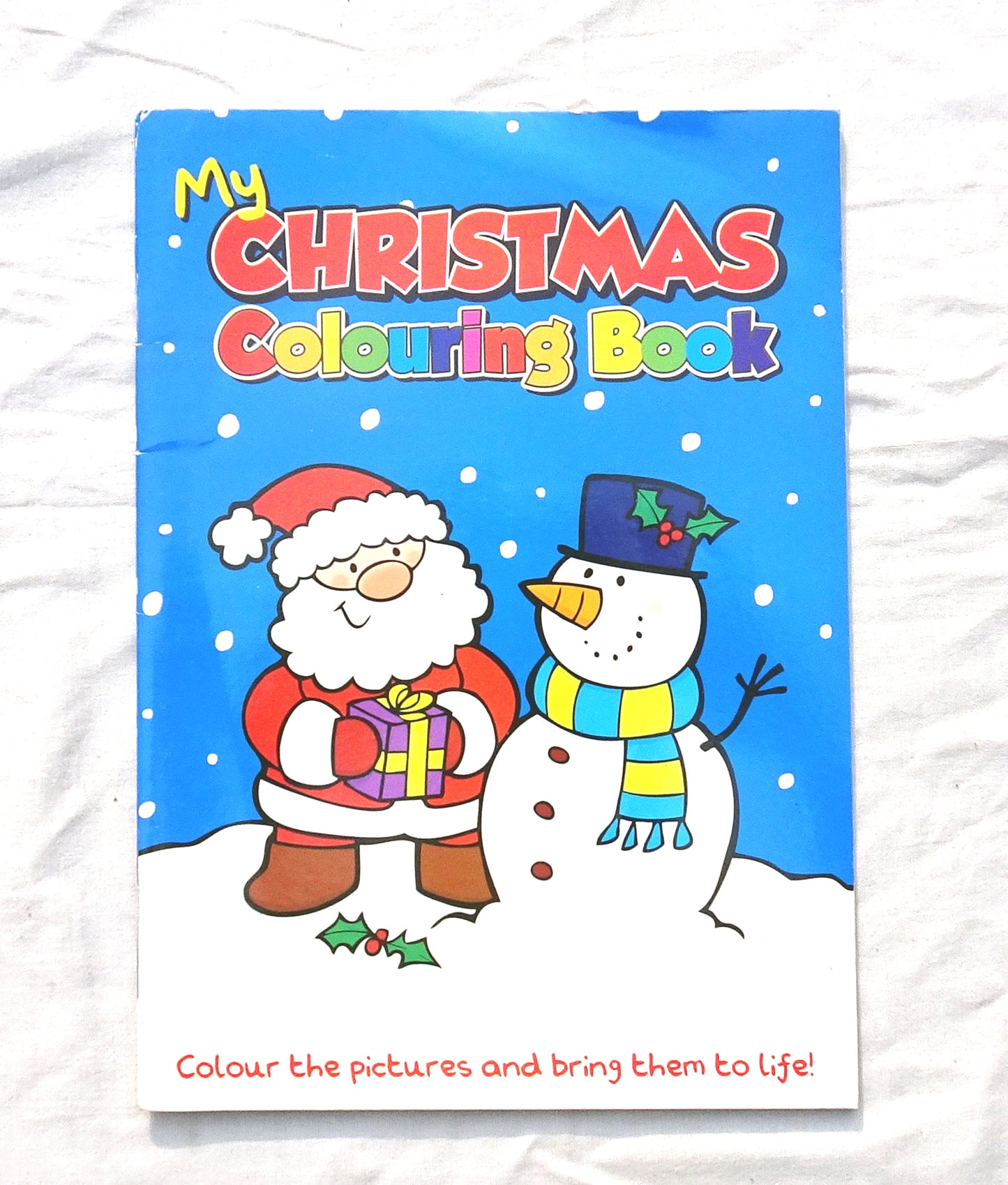 My Christmas colouring book