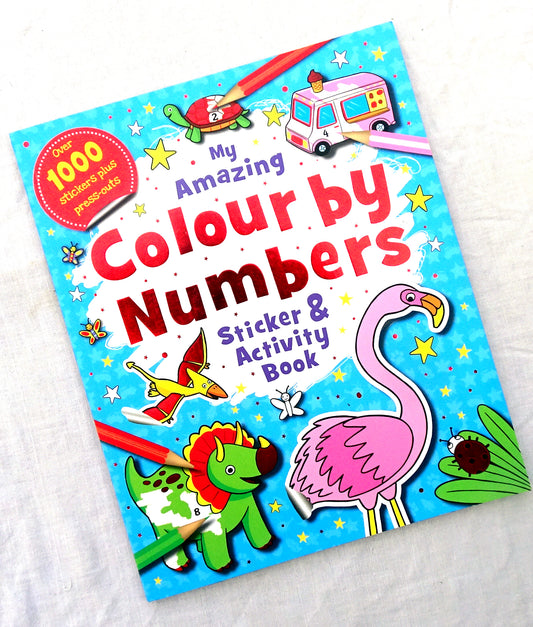 Colour by number - Activity book