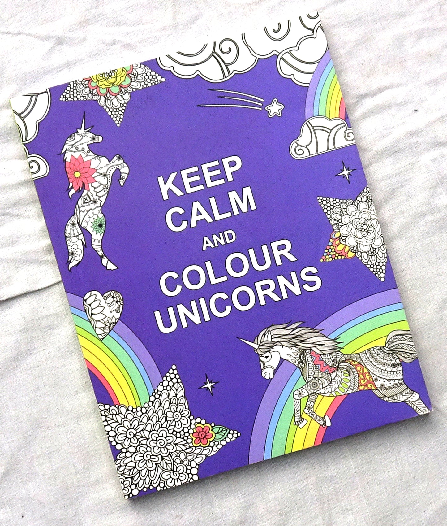 Keep calm and colour the unicorns