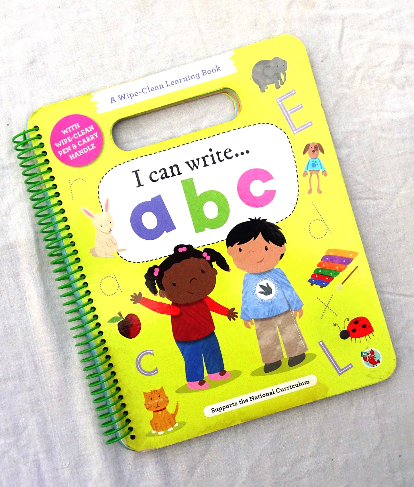 I can write ABC - Wipe and clean learning book