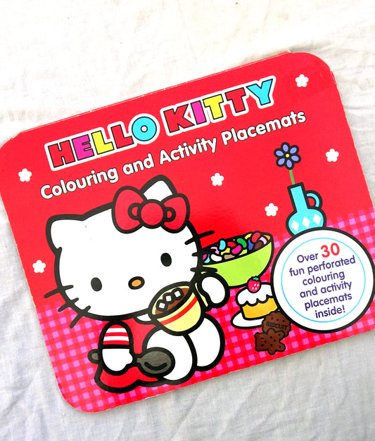 Hello kitty - Colouring and activity placemats