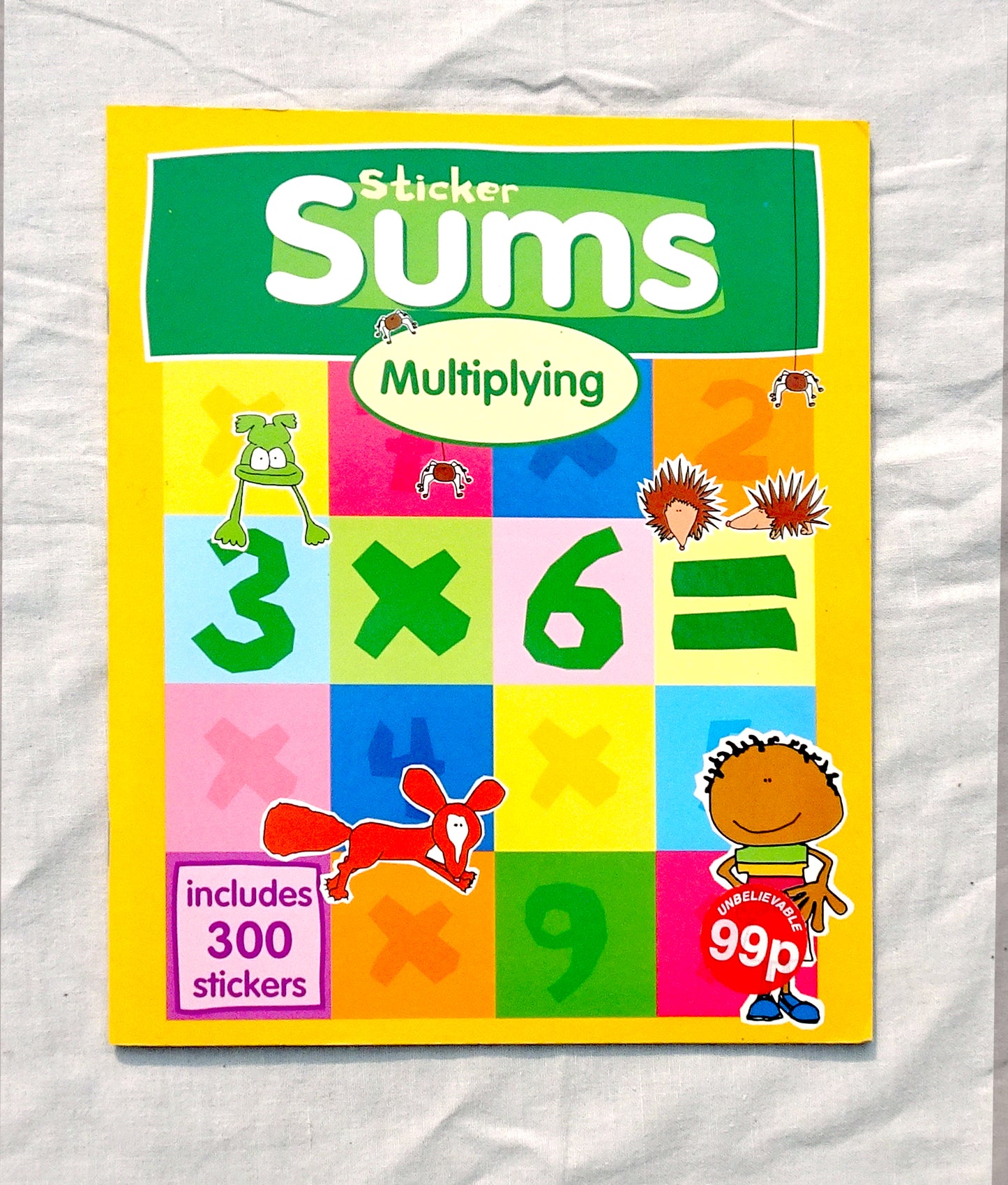 Sticker sums - multiplying