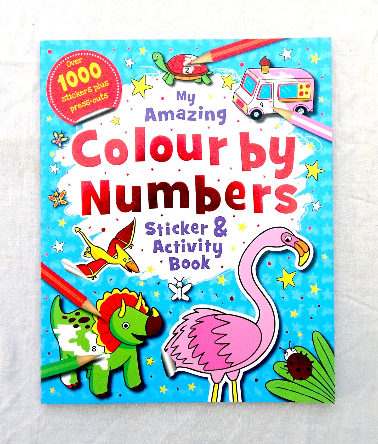 Colour by number - Activity book