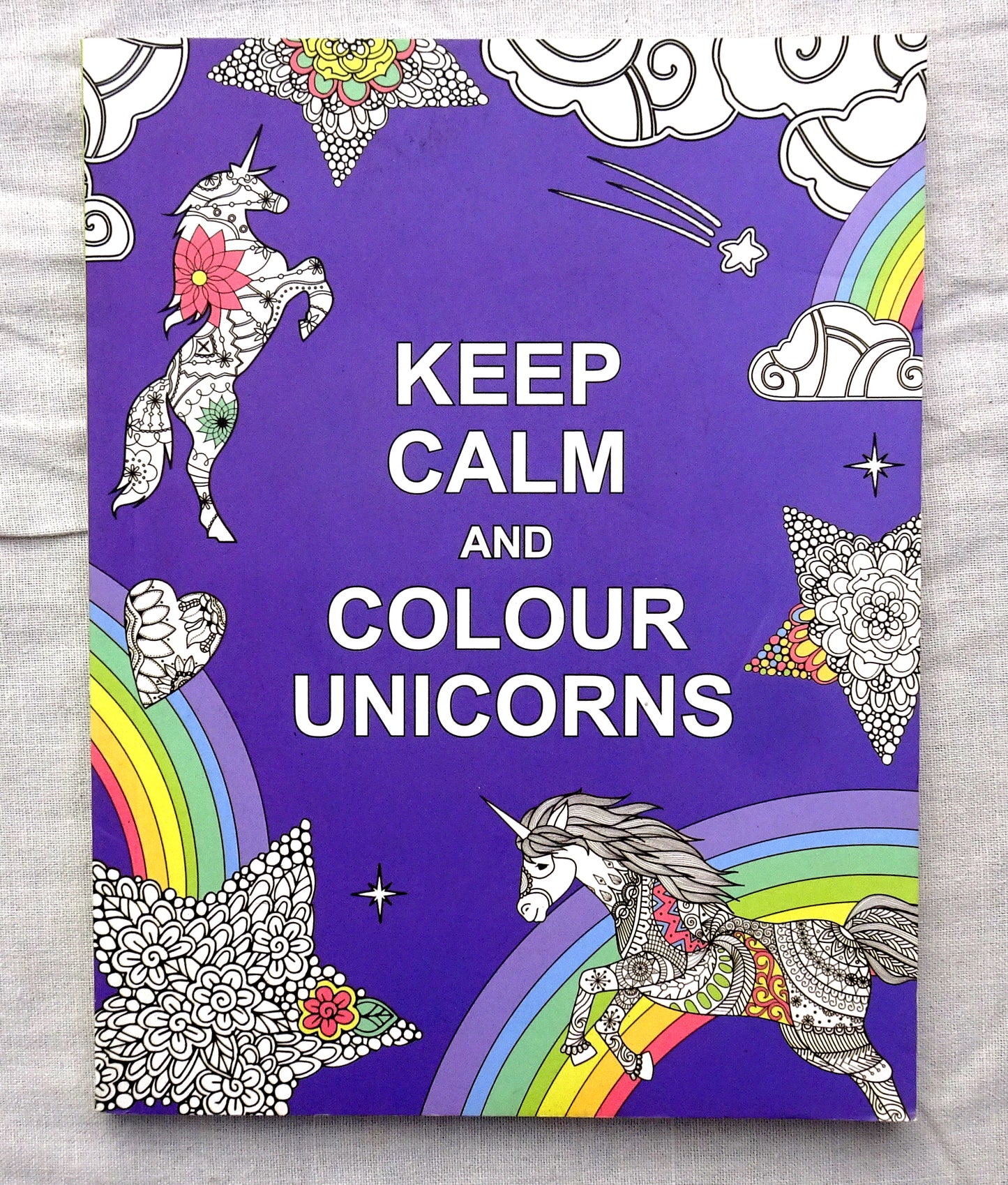 Keep calm and colour the unicorns