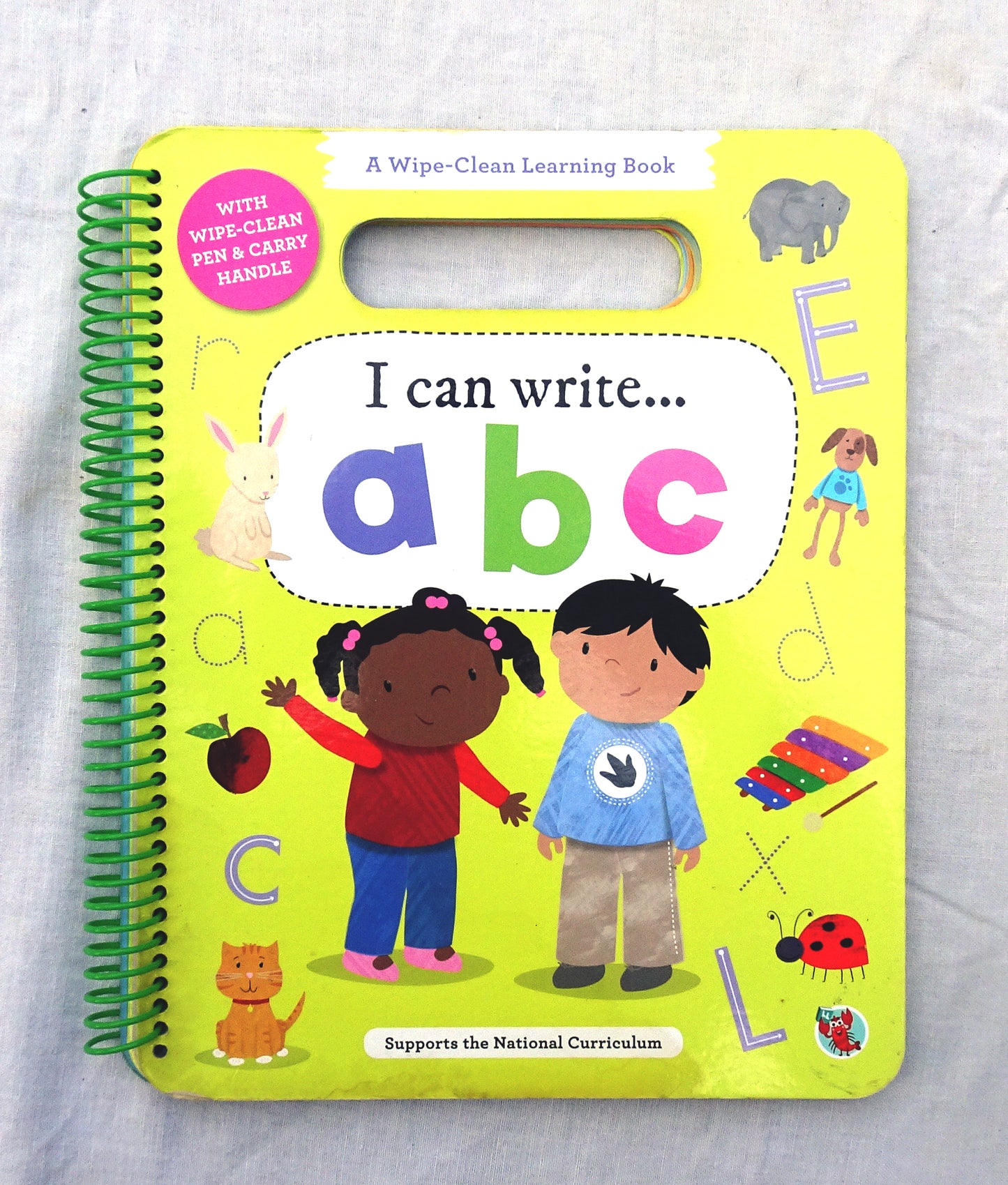 I can write ABC - Wipe and clean learning book