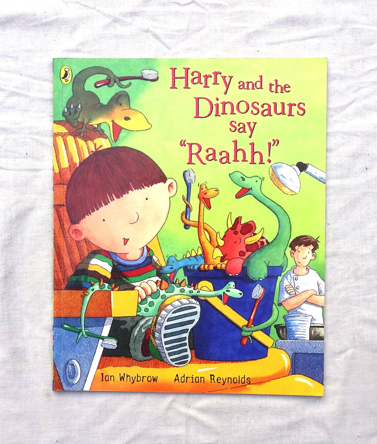 Harry and the dinosaurs says raahh..