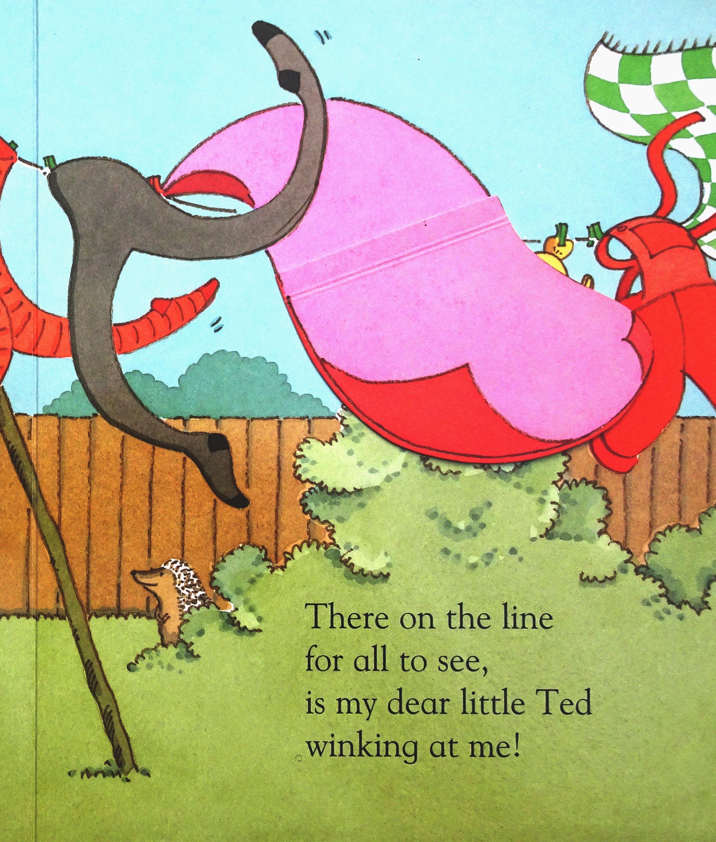 No bed without ted : flap book