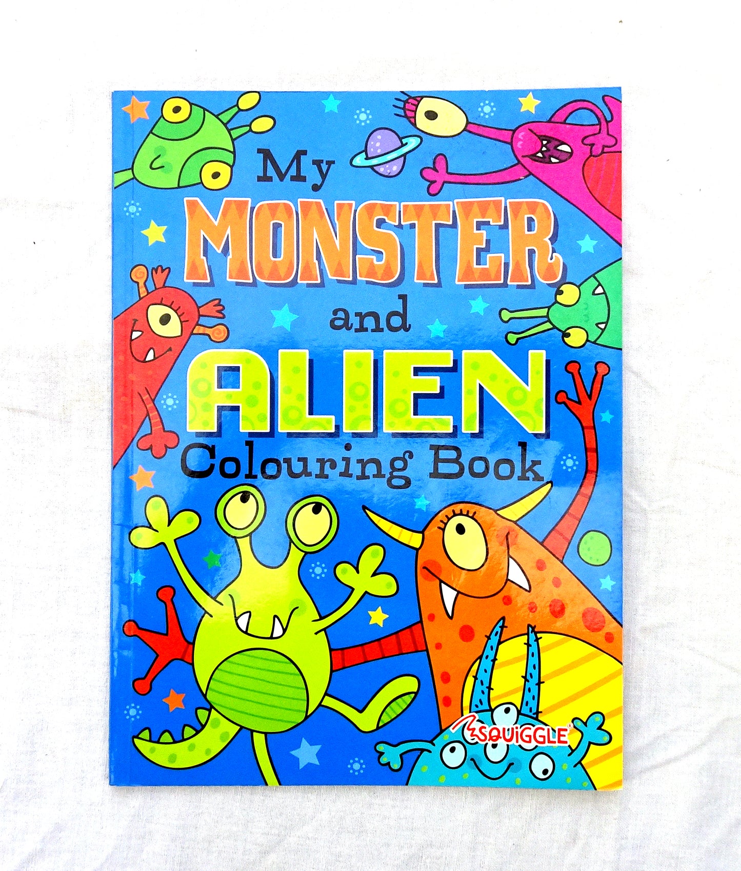 My monster and alien - colouring book