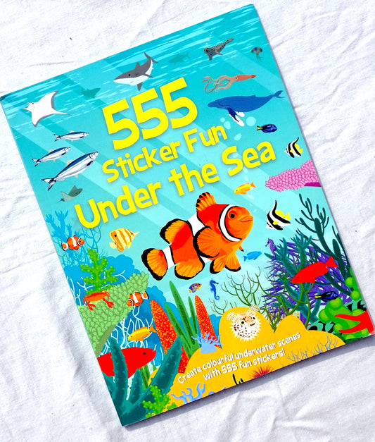 555 sticker fun under the sea