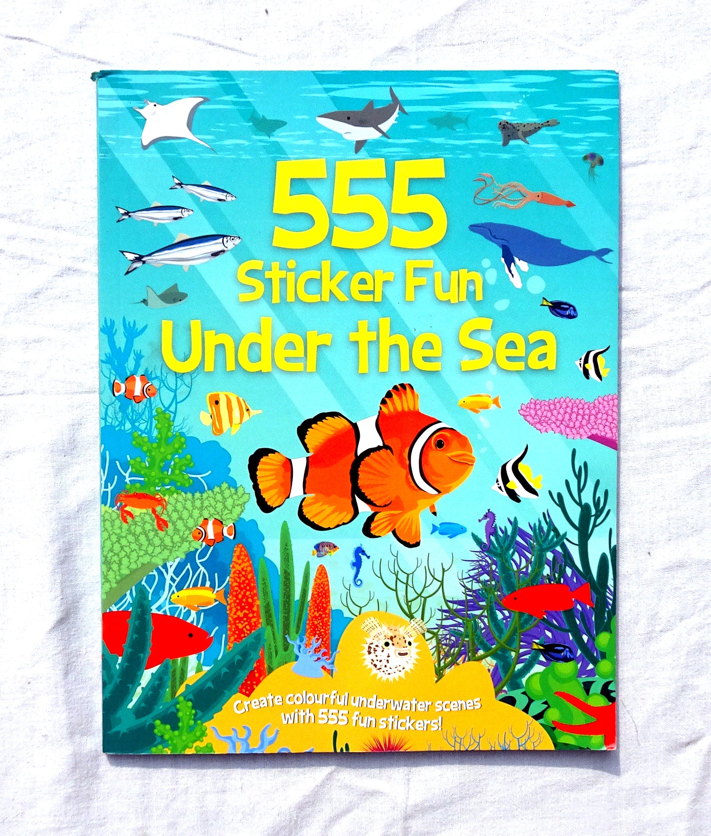 555 sticker fun under the sea